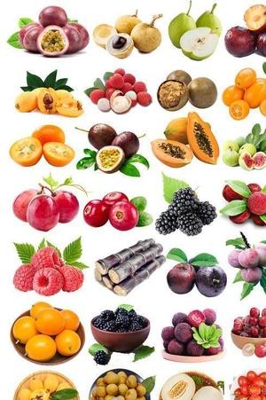 水果盛宴 千姿百態(tài)，免摳圖素材全覽